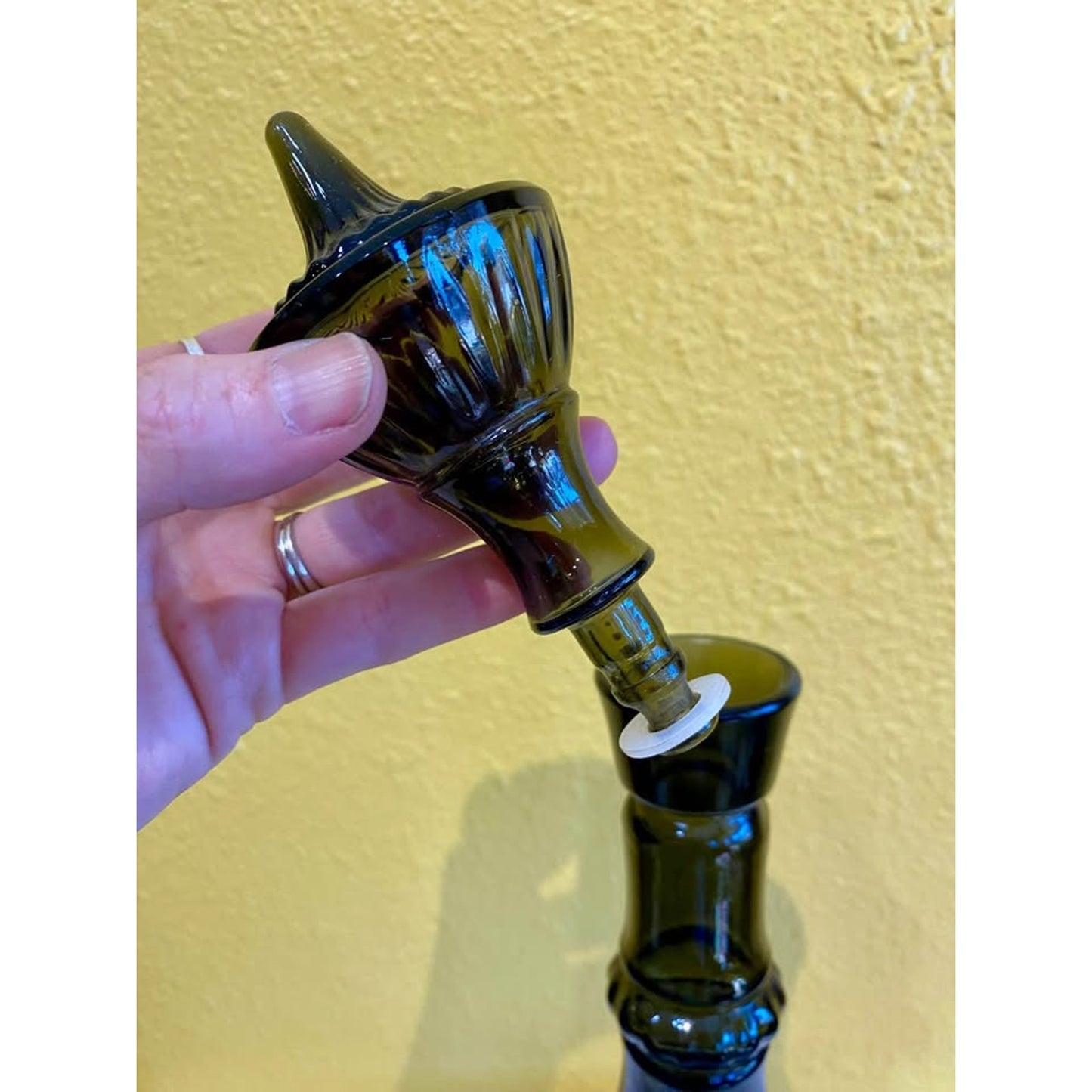 I Dream Of Jeannie Genie Jim Beams Choice Smoke Grey Decanter