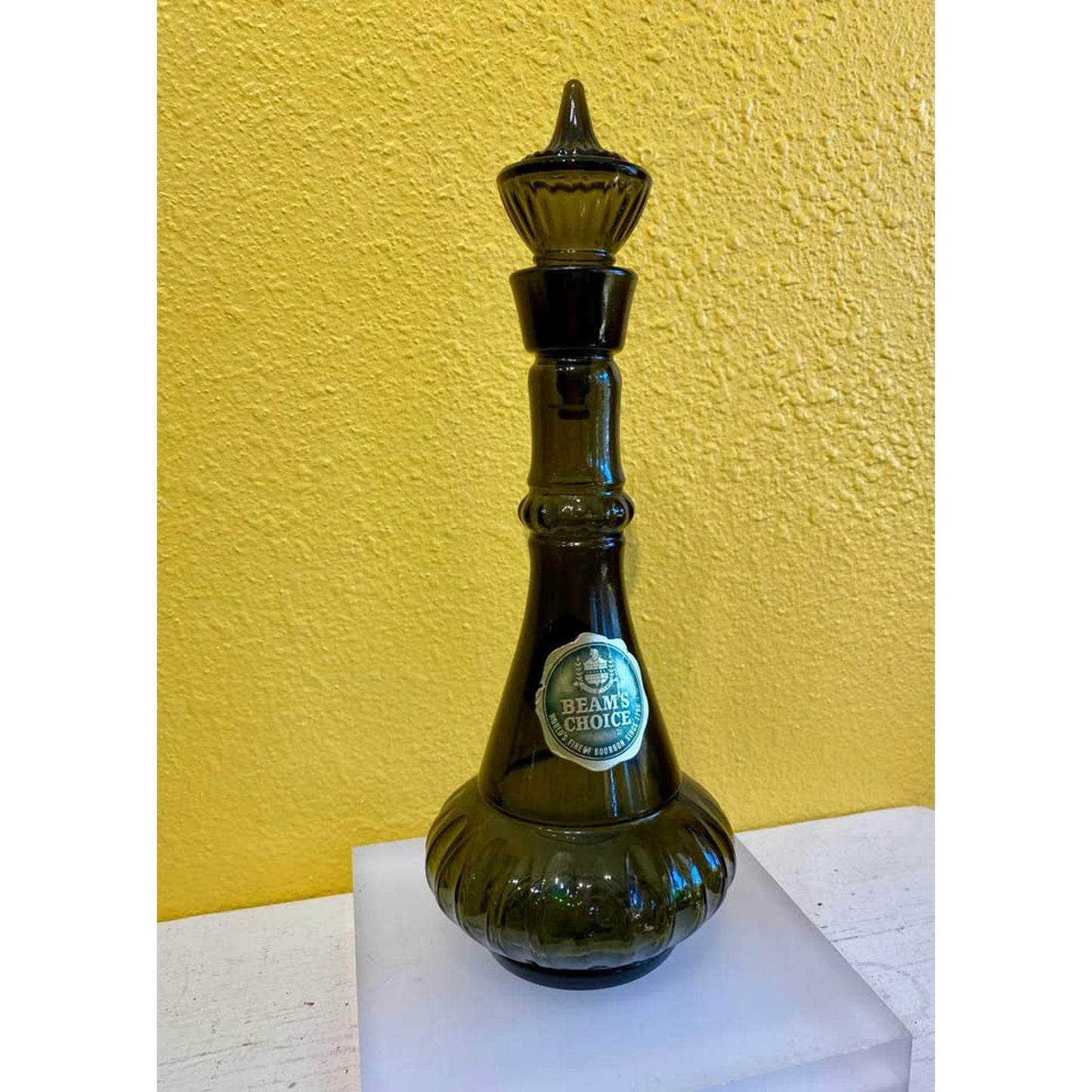 I Dream Of Jeannie Genie Jim Beams Choice Smoke Grey Decanter