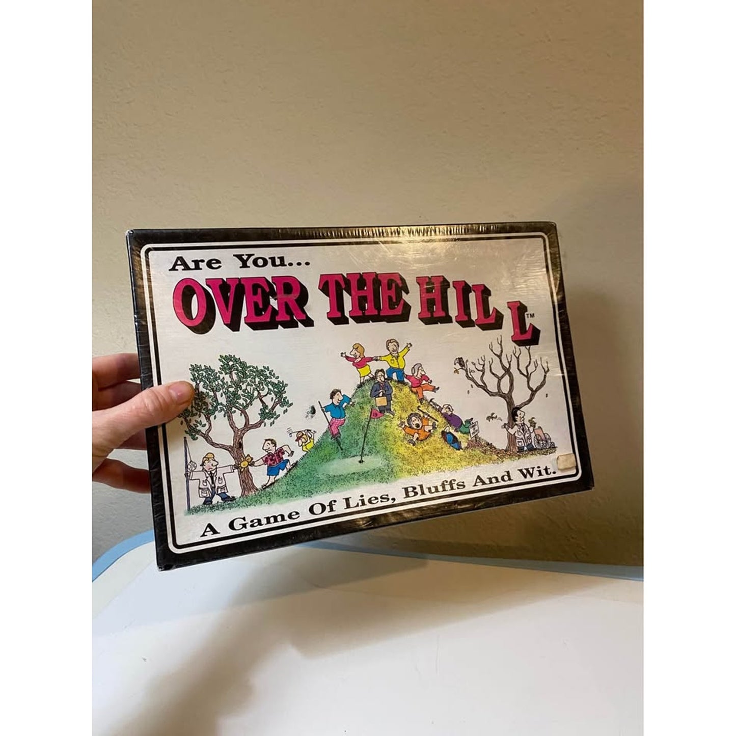 Vintage 1986 Over the Hill Board Game. Funny humor. Sealed