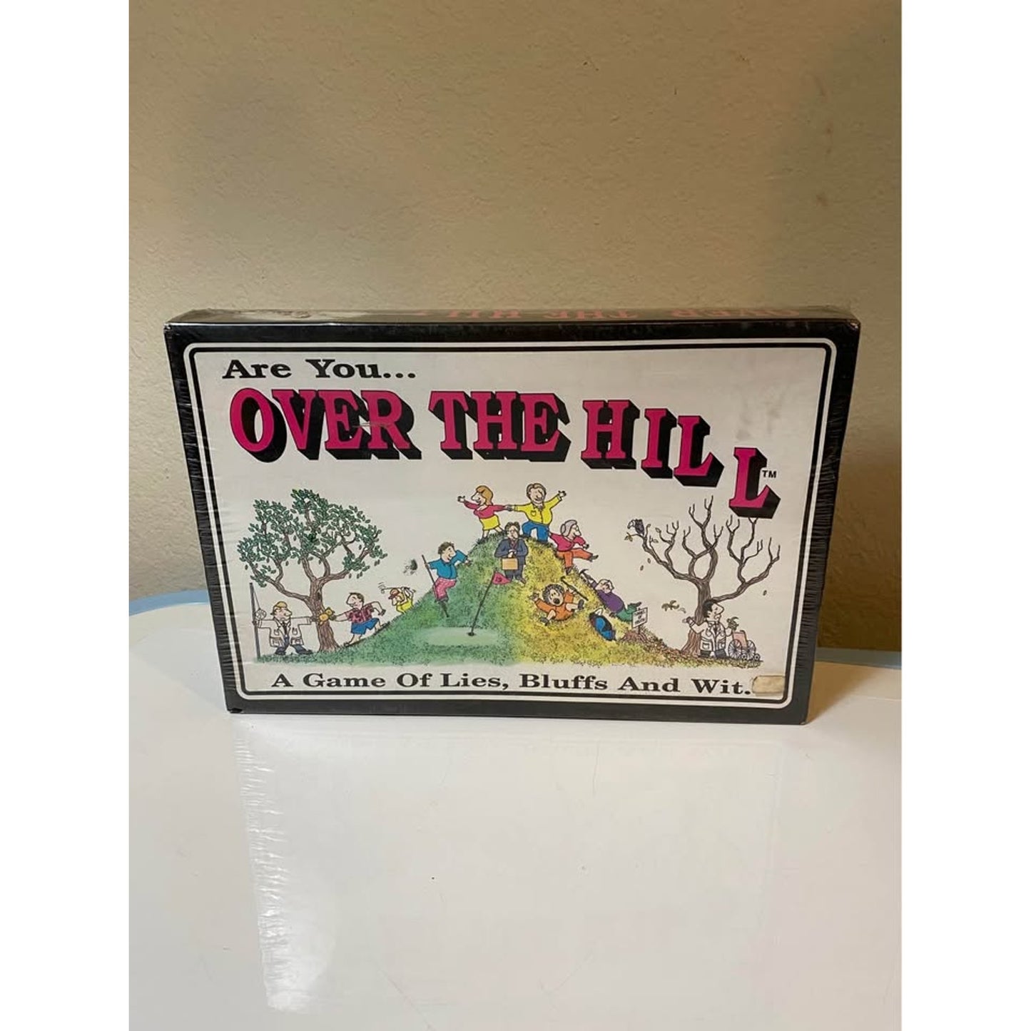 Vintage 1986 Over the Hill Board Game. Funny humor. Sealed