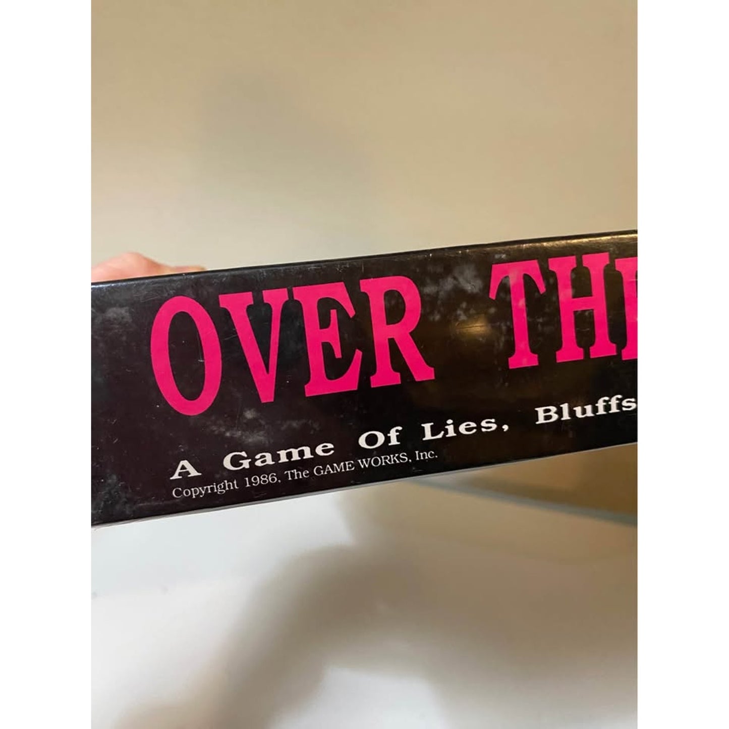 Vintage 1986 Over the Hill Board Game. Funny humor. Sealed